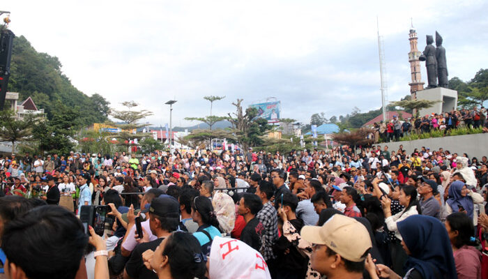 Pesta Rakyat, Warga Simalungun Harapkan Aquabike Diadakan Lagi