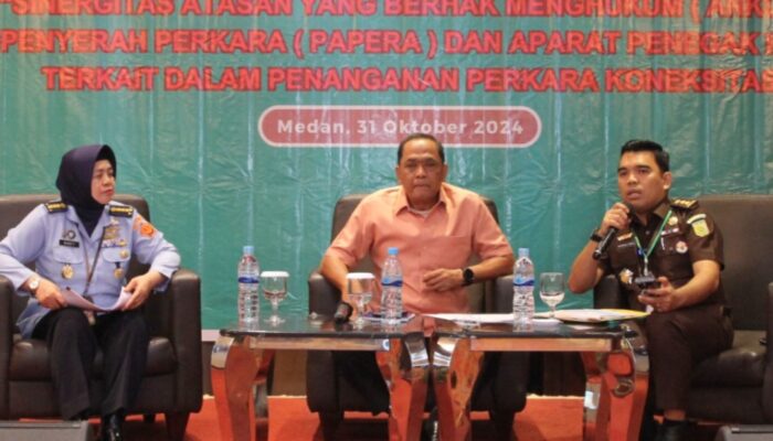 FGD Pidmil Kejati Sumut, Tingkatkan Kolaborasi dan Sinergitas Dalam Penanganan Perkara Koneksitas