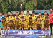 Festival Sepak Bola U-10 dan U-12 Sihopuk  Diikuti 25 Tim