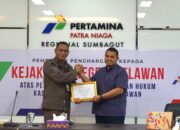 Pertamina Patra Niaga Apresiasi Kejari Belawan, Tegakkan Hukum Illegal Tapping