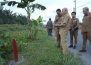 Bupati Asahan Tinjau Lahan Lokasi Rencana Pembangunan Lapas