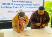 BPJS Ketenagakerjaan dan FOZ SUMUT Teken PKS dalam Rangka Berikan Jaminan Perlindungan kepada Mustahik