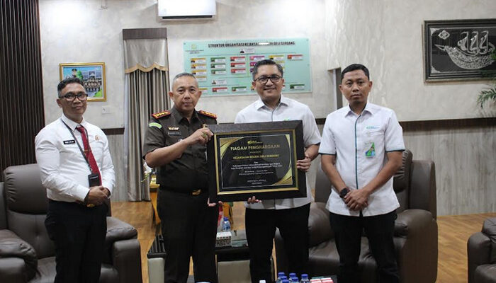 BPJS Ketenagakerjaan Cabang Tanjung Morawa Apresiasi Kejari Deli Serdang Pulihkan Keuangan Negara Rp3,2 Miliar