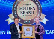 Penghujung Tahun 2024, JNE Raih Penghargaan Golden Brand of The Year