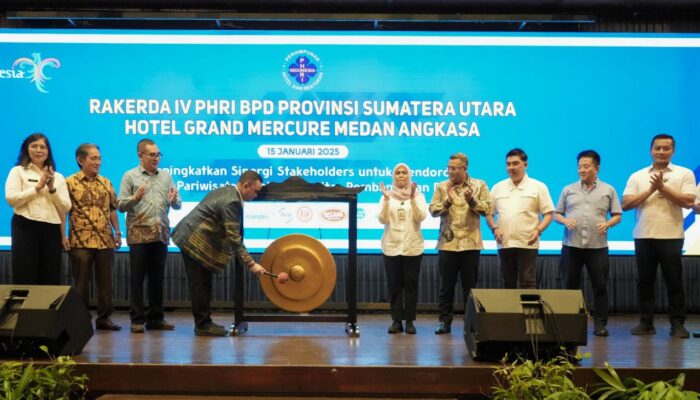 Raker IV PHRI Sumut Diharapkan Lahirkan Progam Kolaboratif Wujudkan Medan Kota Ramah Wisata